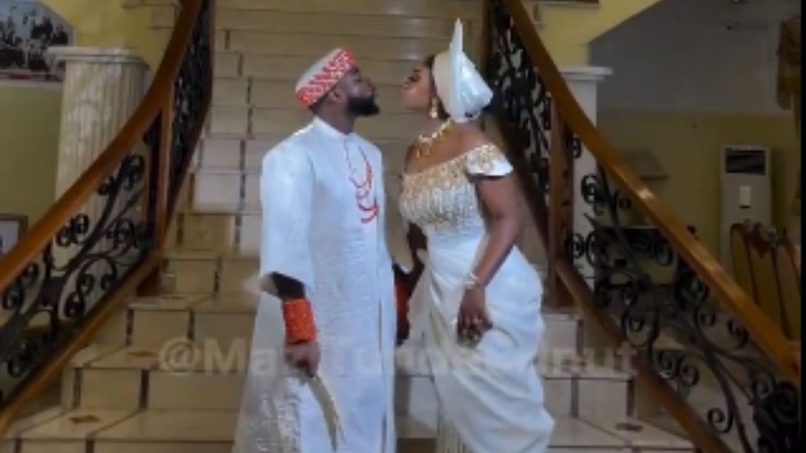 Pre-wedding moments: Davido prepares to marry Chioma