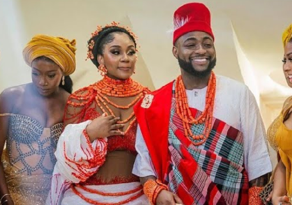 Thank you for making our day magical – Davido’s message to fans after traditional marriage
