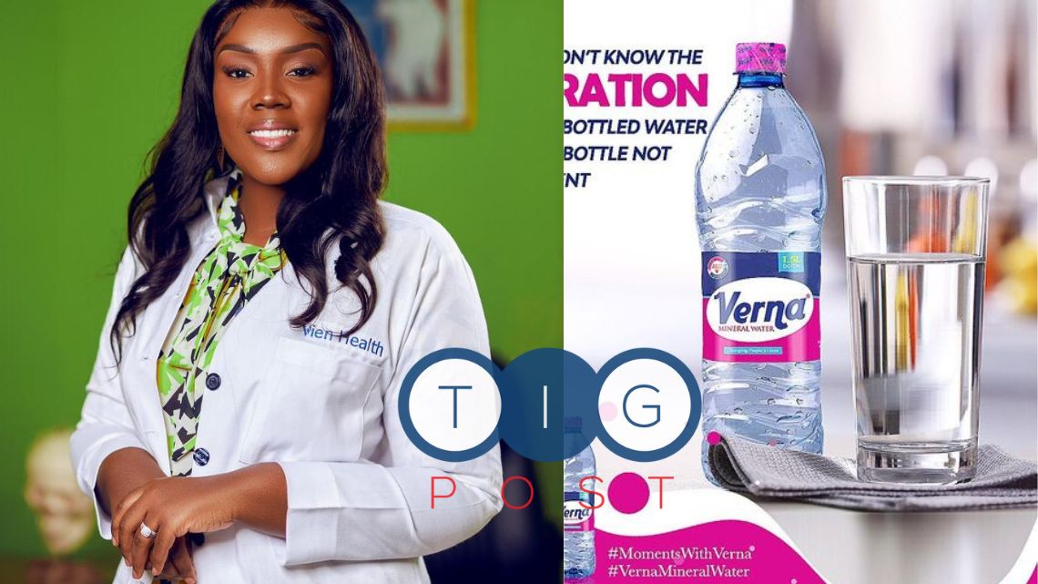 Stonebwoy’s wife signs brand ambassadorial deal with Verna Water