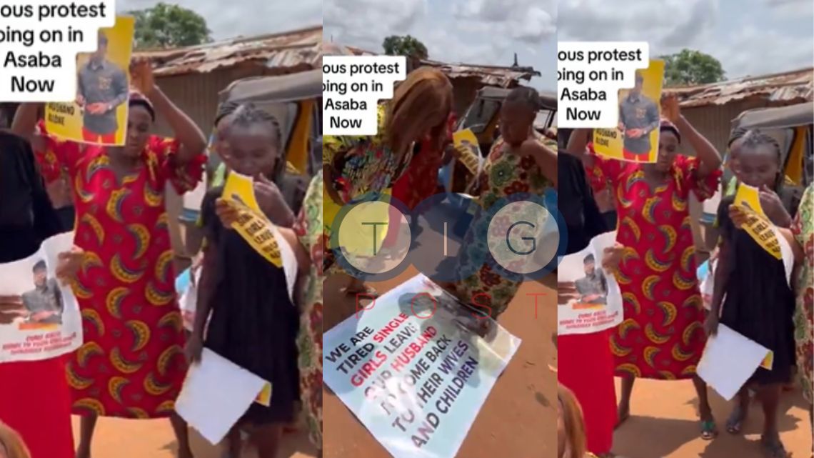 Married women in Asaba stage protest against husband snatchers