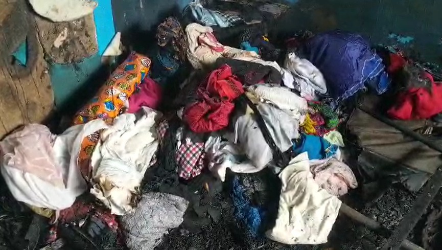 Fire destroys 4-bedroom house with thousands of properties in Assin Fosu