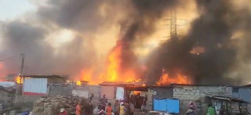GRIDCo high voltage line at Circle was destroyed by recent fire outbreak – GNFS