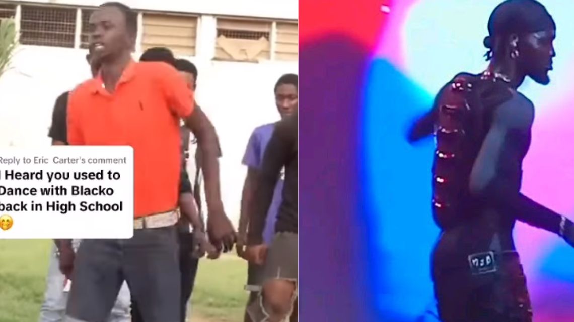 Throwback video of Blacko showing dance prowess in SHS thrills netizens