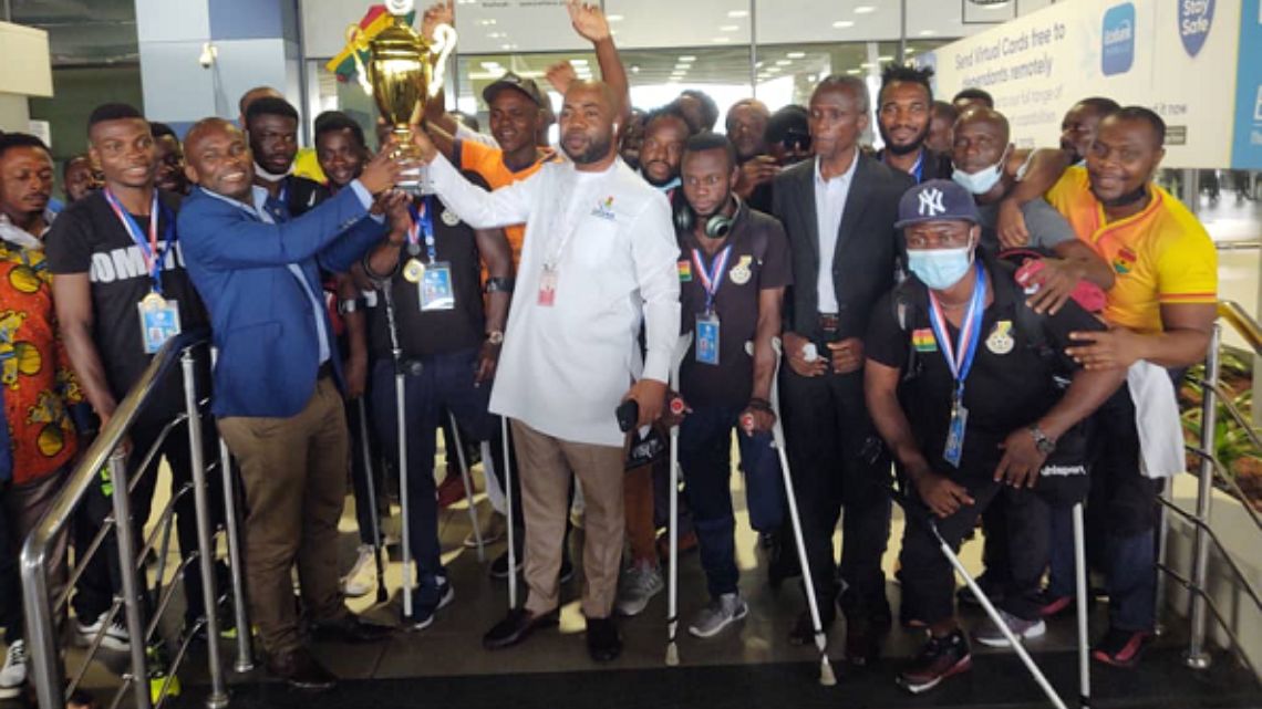 You will account for all donations received to me – Sports Minister tells National Amputee Soccer team