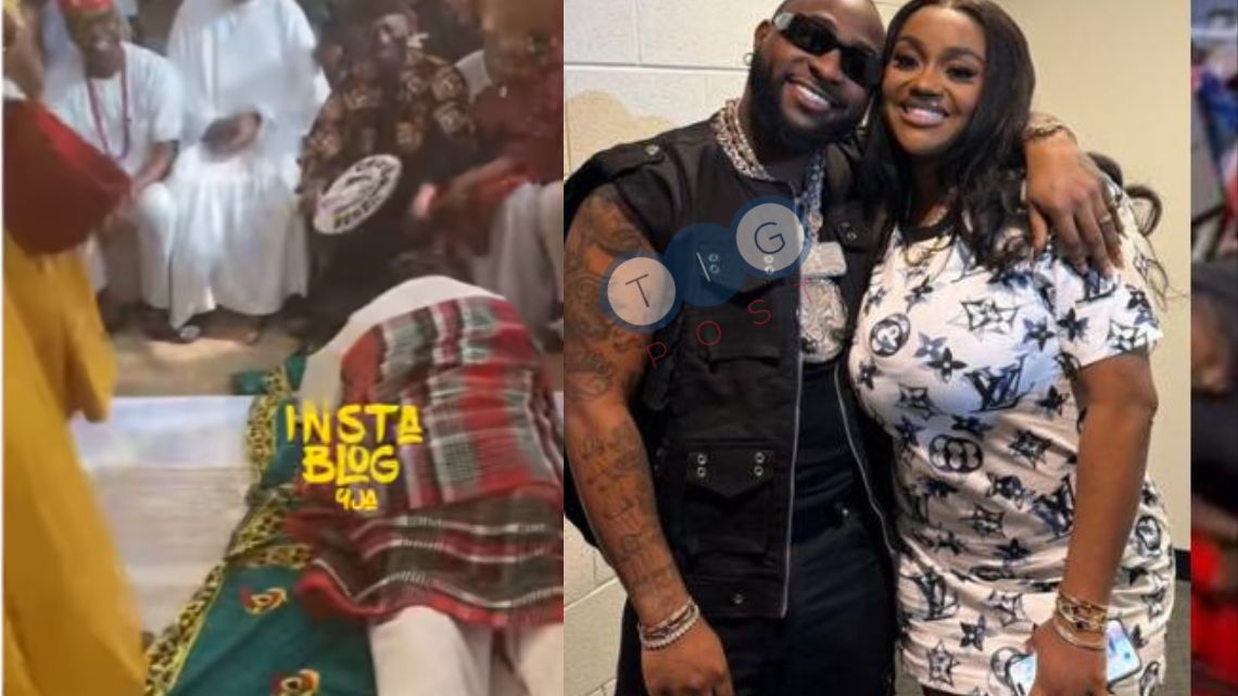 Video: She will be protected, respected and connected – Davido’s promise to Chioma’s parents
