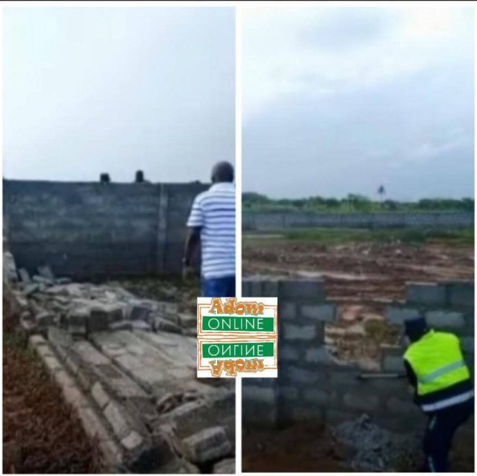 Titus Glover leads taskforce efforts to pull down structure at Ramsar site