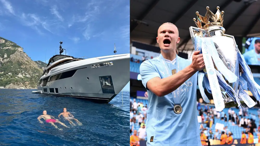 It’s a yacht holiday! Haaland enjoys summer holidays in Italy