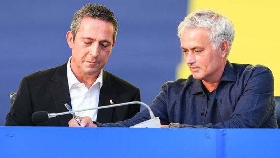 Fenerbahce to pay Jose Mourinho over 10m dollars annually