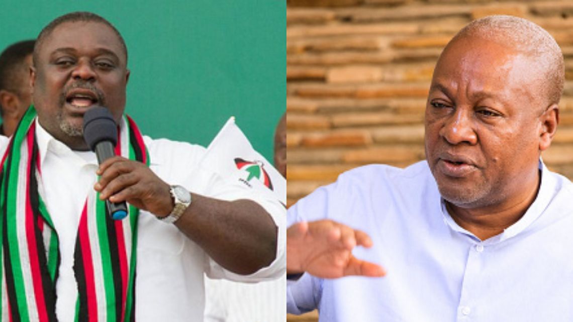 Koku Anyidoho leaks alleged document implicating Mahama in grabbing of state asset