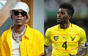 Shatta Wale booked to perform at Adebayor’s retirement concert in June