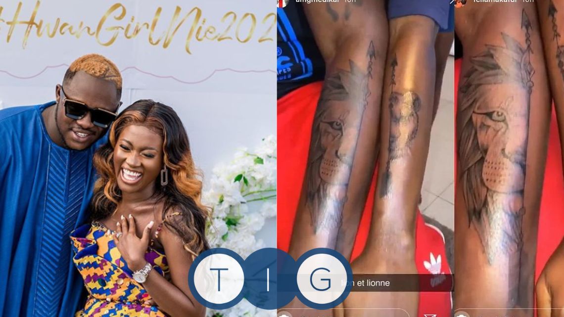 “Our bond has created beautiful memories” – Fella Makafui on decision not to conceal tattoo of Medikal