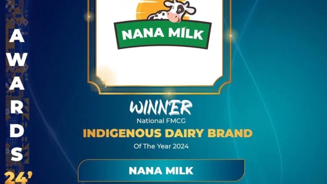 Nana Milk wins Indigenous Dairy Brand of the Year at 2024 FMCG Summit and Awards