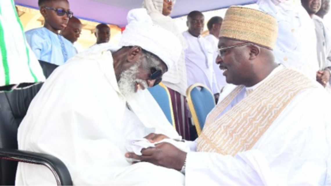 Muslims and non-Muslims are beneficiaries of your leadership, kindness – Chief Imam tells Bawumia