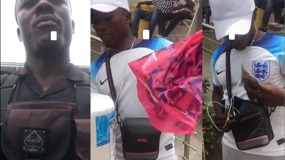 Police officers and civilian clash over search on suspicion of weapon, narcotics possession