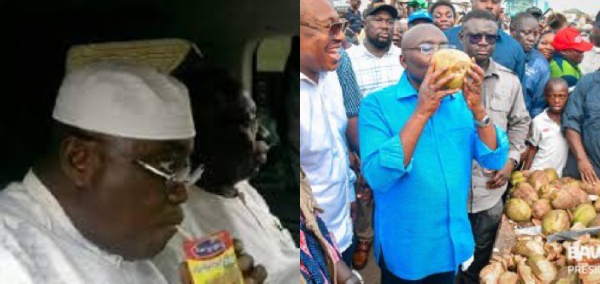 Coconut craze: Bawumia’s refreshing campaign strategy echoes Akufo-Addo’s Kalyppo fame
