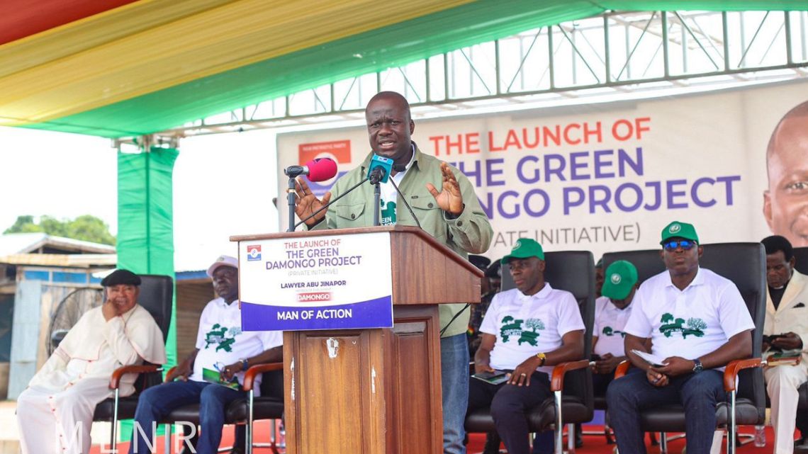 Lands Minister aims to make Damongo the greenest city in Ghana