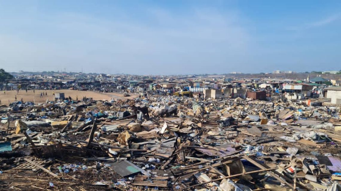 Gov’t yet to redevelop Agbogbloshie onion market 3 years after demolition