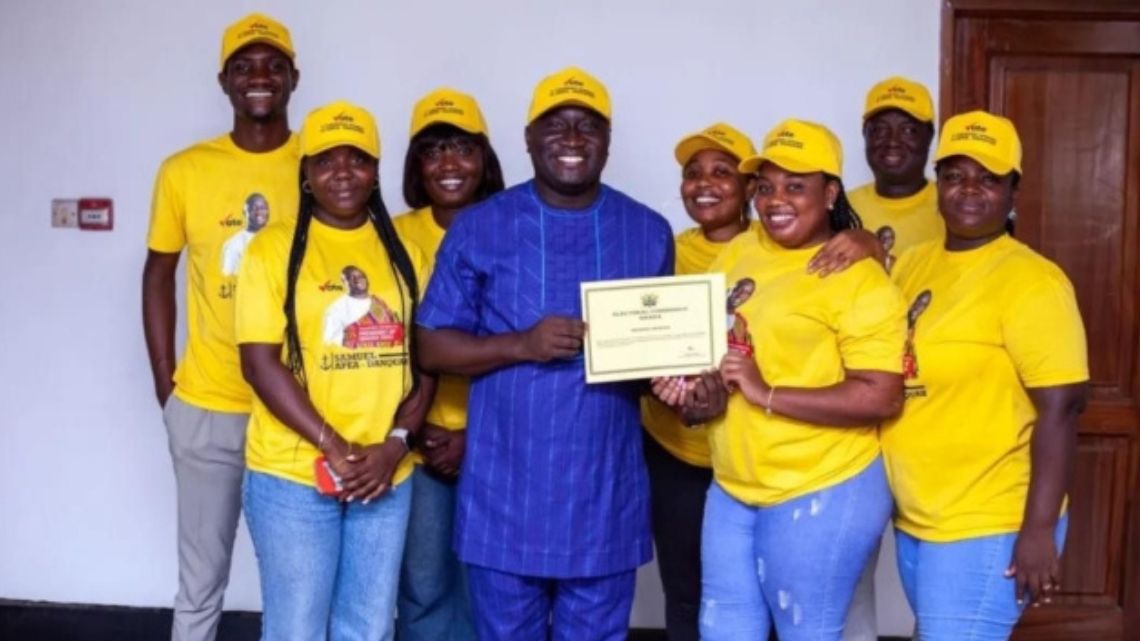 EC provides new political party ‘Yellow Ghana’ provisional certificate