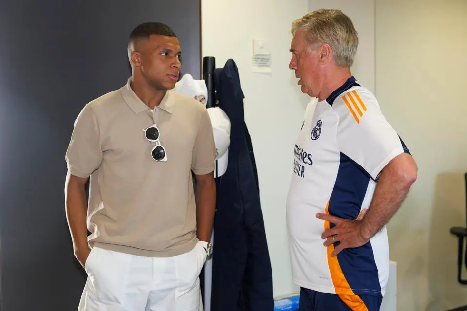 Ancelloti reveals when Mbappe will make his Real Madrid debut