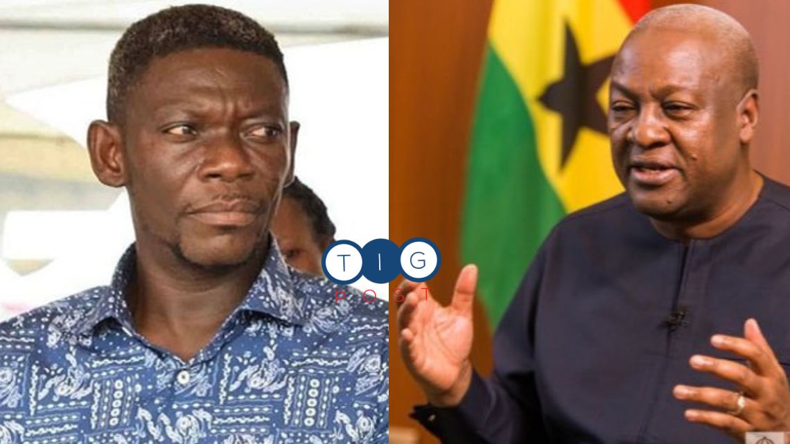 Mahama and I are good friends, he even invites me to his home – Agya Koo to critics