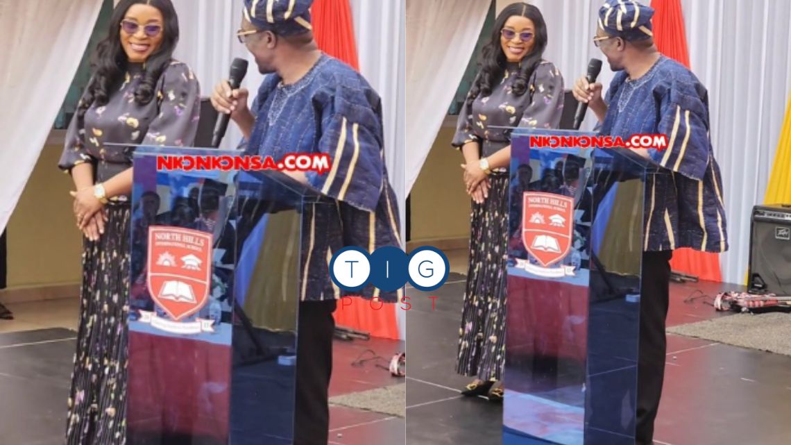 “That’s my madam, my treasure”- Alban Bagbin extols his wife