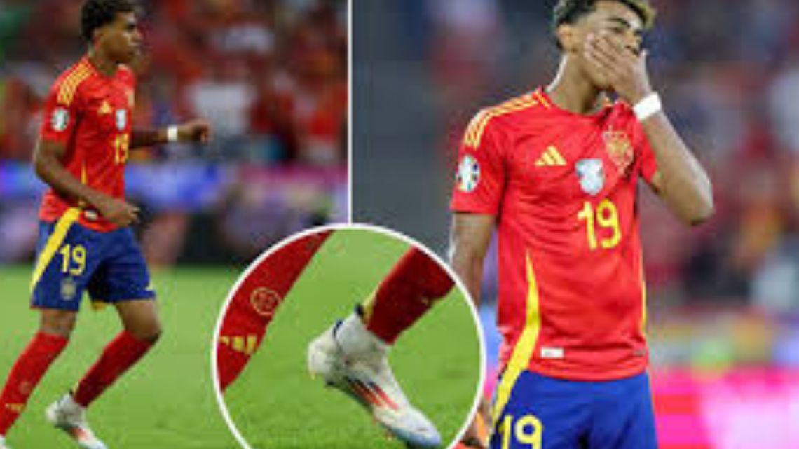 Lamine Yamal’s football boots has Morocco, Spain and Equatorial Guinea flags on them, see why