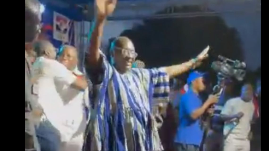 Video: See how Dr Bawumia and his campaign team celebrated his position on the ballot