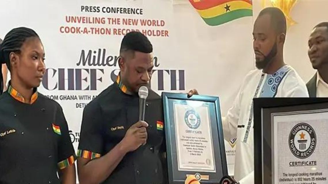 I didn’t register for GWR cook-a-thon – Chef Smith confesses