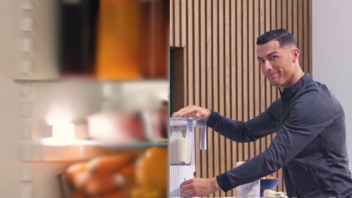 Video: Take a peek into Cristiano Ronaldo’s fridge