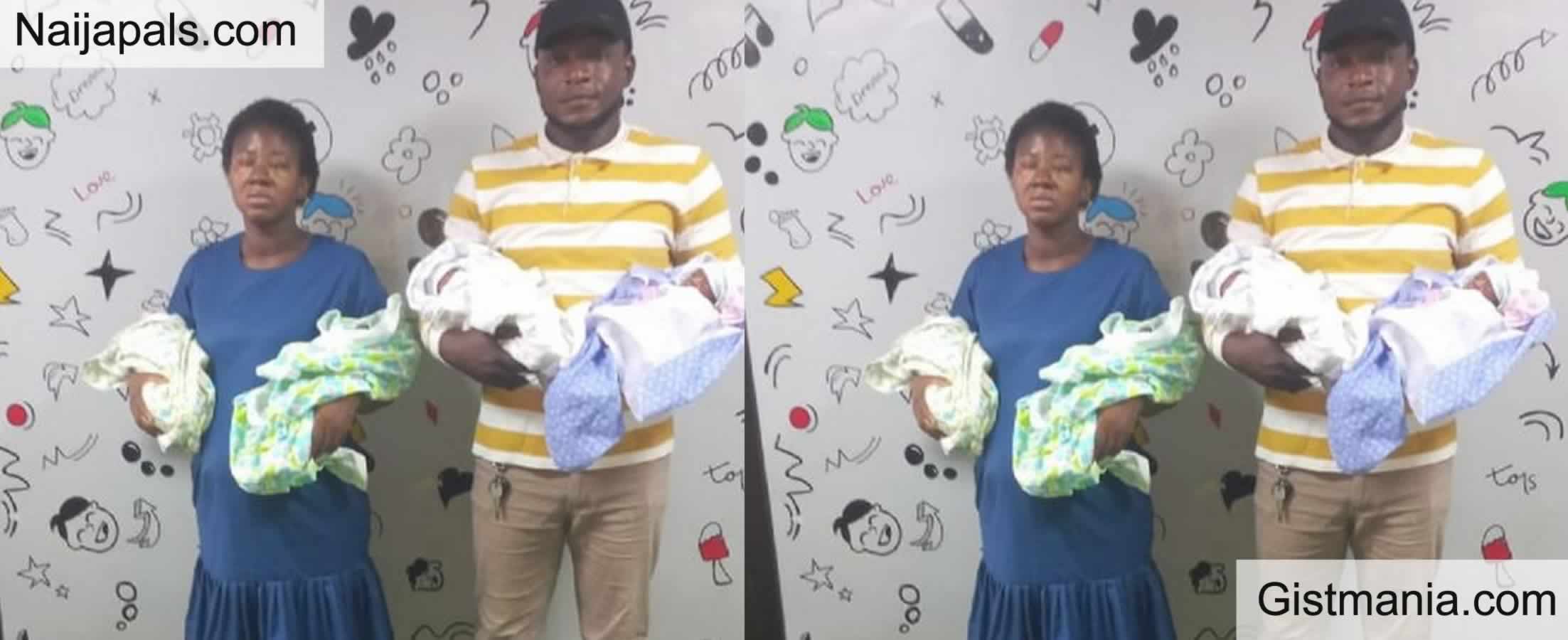 Nigerians unite to donate over ₦6m for quadruplet family