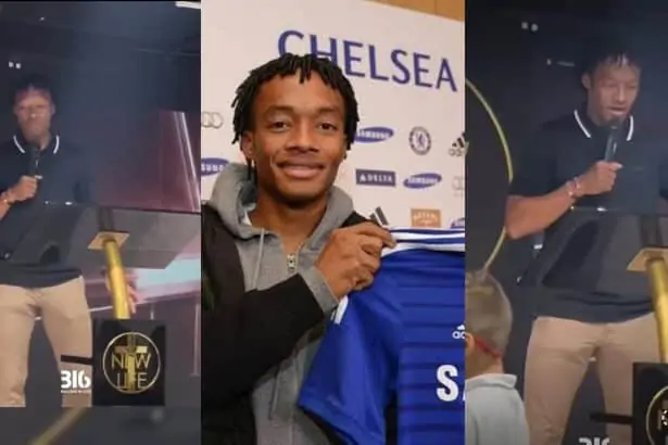 Video: Former Chelsea and Inter Milan player Cuadrado preaching the gospel in church