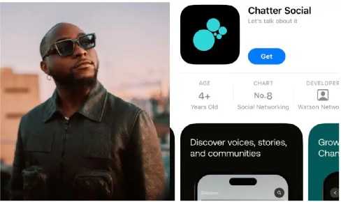 Davido introduces new social media App known as Chatter