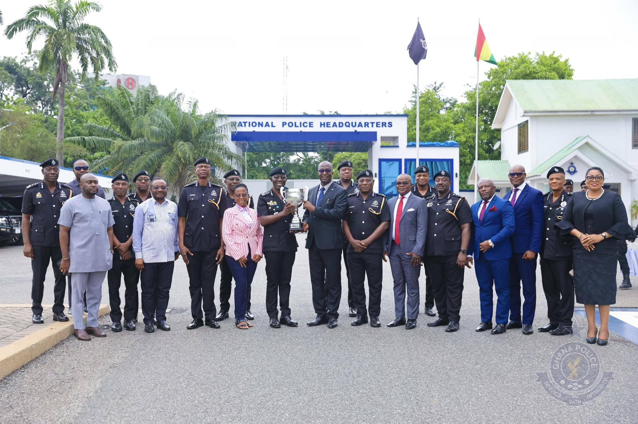 Parliament presents Democracy Cup to Police