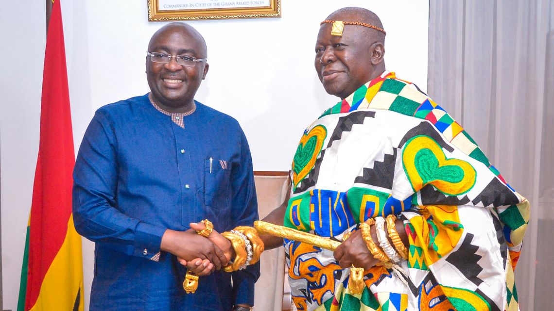 Inform me when Opoku Prempeh makes a mistake so I correct him – Otumfuo tells Bawumia