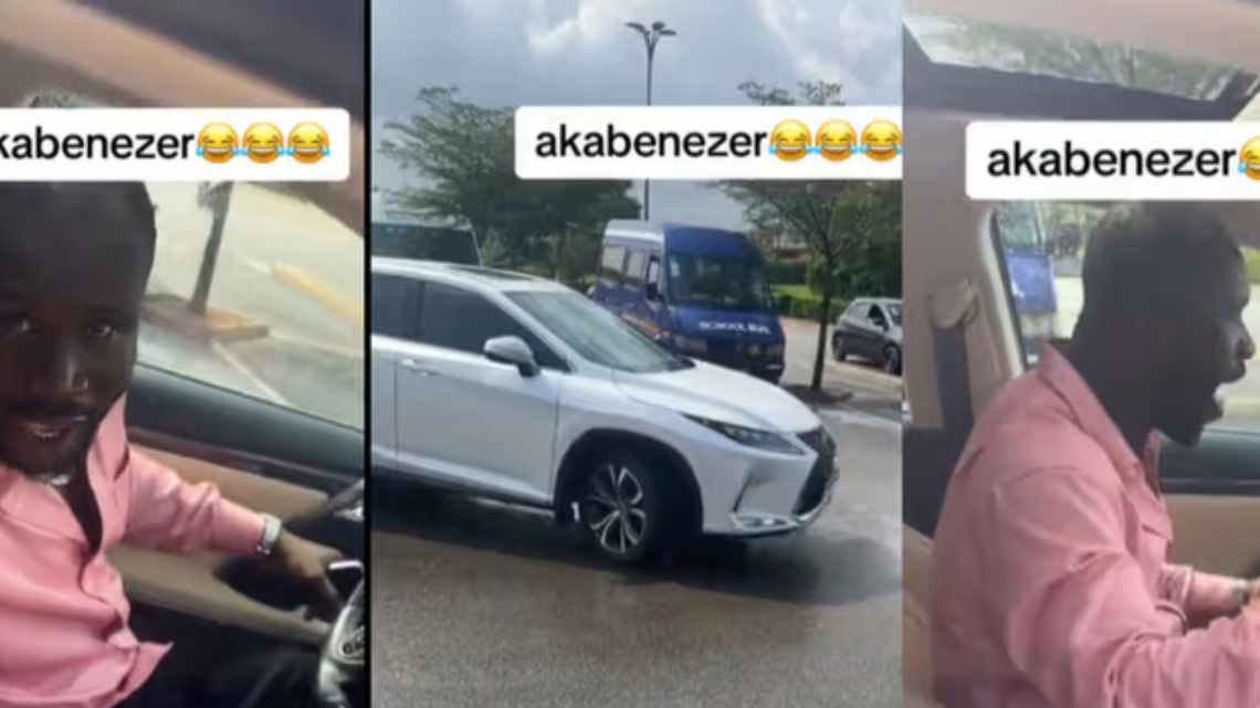 Dr. Likee spotted in town cruising in a brand-new white Lexus RX350