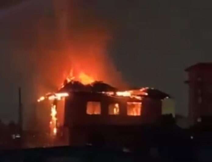 KNUST’s father hostel destroyed by fire