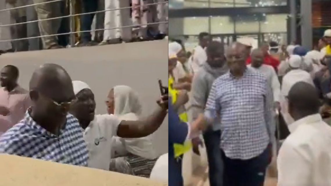 Napo’s unveiling: Ken Agyapong swamped by NPP supporters in Kumasi