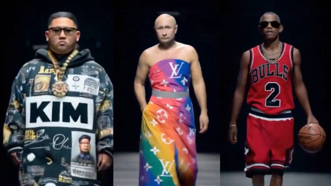 Trump, Obama hit the runway in Elon Musk’s AI fashion show