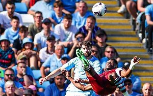 “It went exactly the way I pictured it” – Kudus on bicycle kick goal against Man City