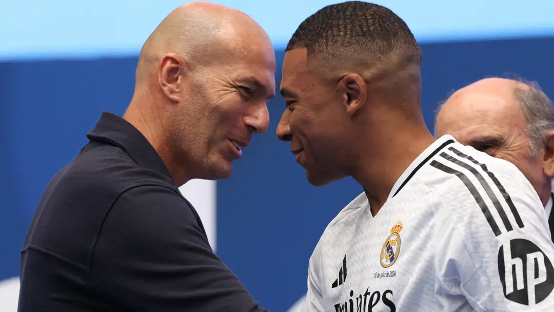 Mbappe’s first appearance at Santiago Bernabeu and Zidane was there