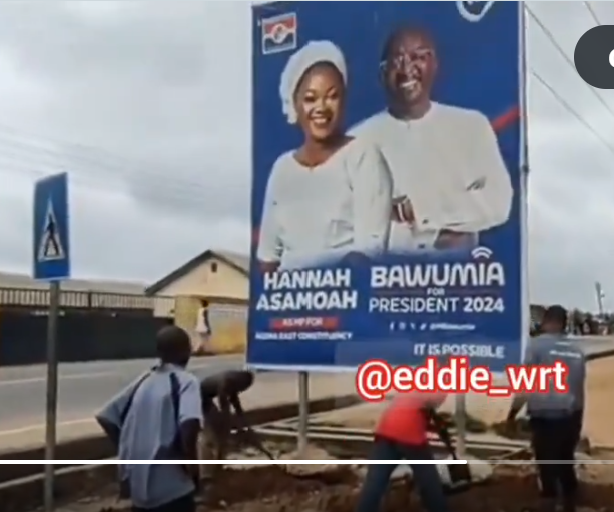 8 arrested for removing NPP billboard in Agona East