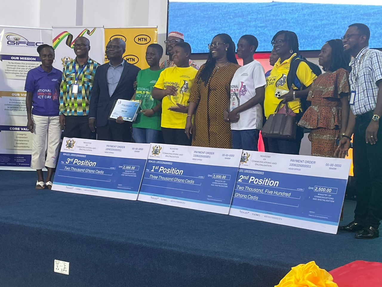 Communications Ministry, MTN Ghana celebrate National Girls in ICT Day