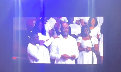 Video: Makers House founder lays hands on NAPO ahead of his official unveiling as running mate