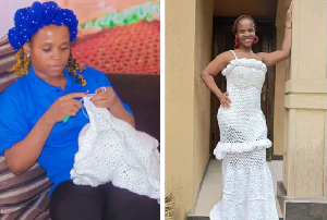 Guinness World Record: Another record set in Nigeria as lady crochets for 72 hours non-stop