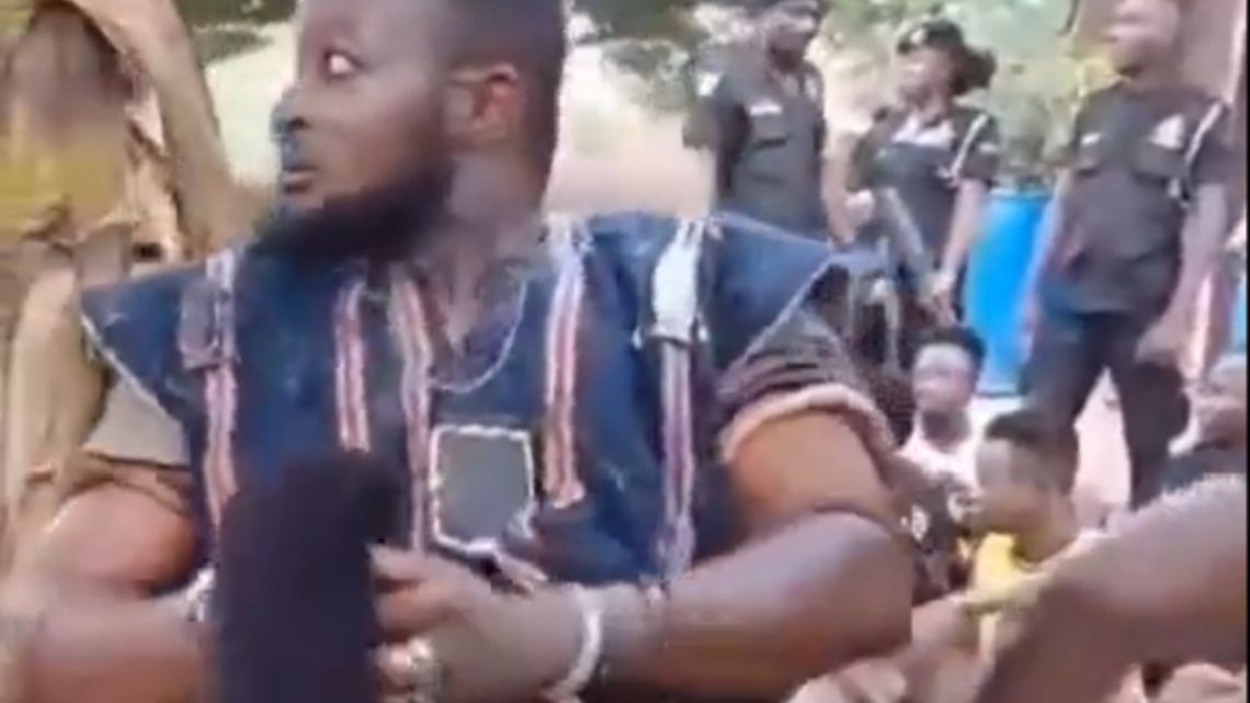 Police arrest heavily armed men threatening citizens, seize multiple charms and amulets