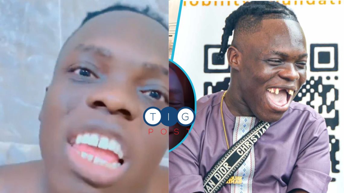 Video: Shatta Bandle shows off restored dentures