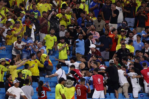 Their mockery and celebrations are just crazy – Suarez fumes at Columbia fans after clash