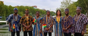 Video: See how Team Ghana turned up at the opening ceremony of 2024 Olympic Games