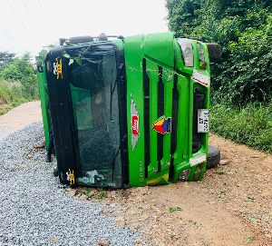 Ghastly accident at Aburi kills one