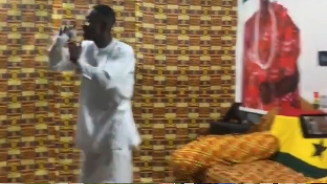 Ghanaian man starts a 7-day dance-a-thon